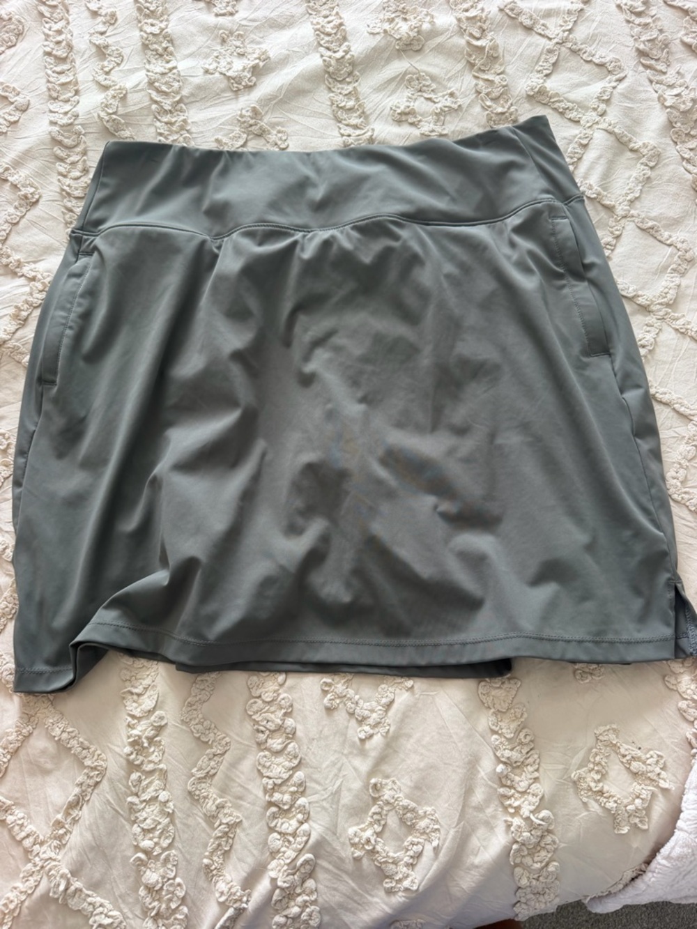 Athletic Skort in Olive Green